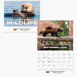 Picture For Full Color Wildlife Spiral Wall Calendar