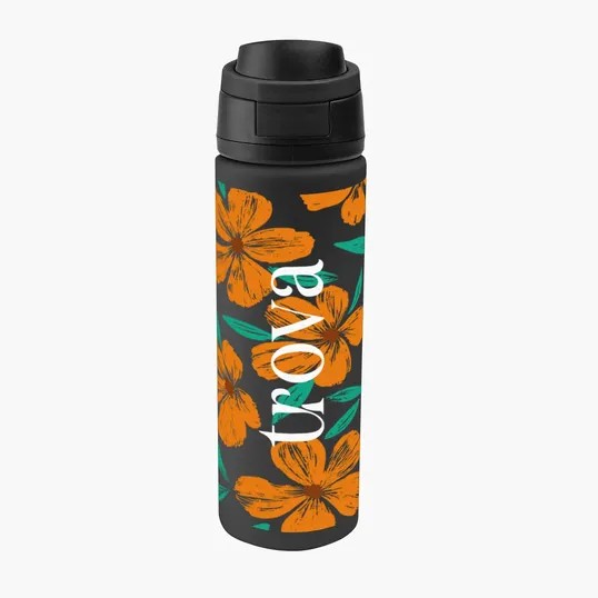 24 oz. Pop Sip Recycled Stainless Steel Bottle — view 2