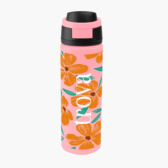 24 oz. Pop Sip Recycled Stainless Steel Bottle — view 8