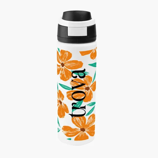 24 oz. Pop Sip Recycled Stainless Steel Bottle — view 10