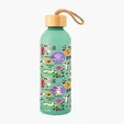 Blaire Recycled Aluminum Bottle with Bamboo Lid, 25 oz — view 5