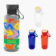 20 oz. Full Color Cade rPET Bottle with Bamboo Accent Lid