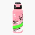 32 oz. Recycled Stainless Steel Bottle with Pop Sip Lid — view 8