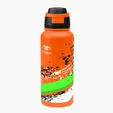 32 oz. Recycled Stainless Steel Bottle with Pop Sip Lid — view 7