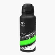 32 oz. Recycled Stainless Steel Bottle with Pop Sip Lid — view 2