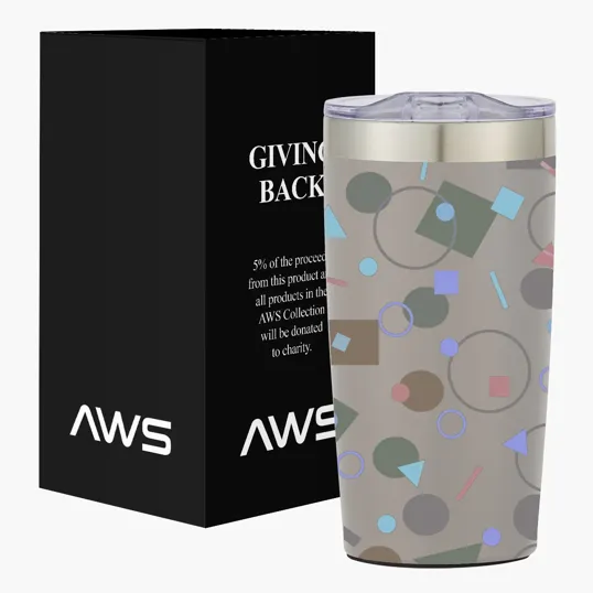 AWS 20 Oz. Full Color Two-Tone Himalayan Tumbler — view 3
