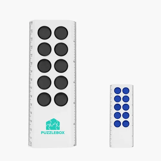 Push Pop Collection 6" Silicone Stress Reliever Ruler