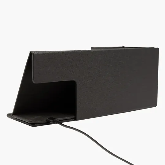 Wireless Charging Desk Organizer With Dry Erase Board — view 2