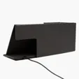 Wireless Charging Desk Organizer With Dry Erase Board — view 2
