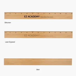 Picture For 12" Bamboo Ruler