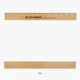 12" Bamboo Ruler — view 3