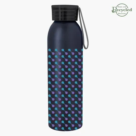 Darby Recycled Aluminum Bottle, 22 oz. — view 4