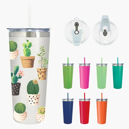 24 oz. Colma Vacuum-Insulated Stainless Steel Tumbler