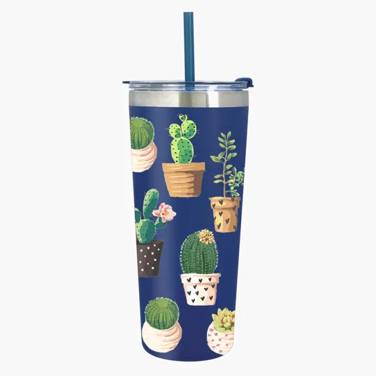 24 oz. Colma Vacuum-Insulated Stainless Steel Tumbler — view 2