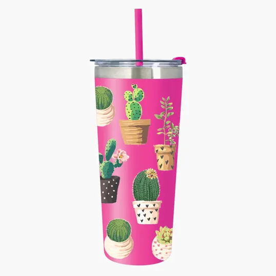 24 oz. Colma Vacuum-Insulated Stainless Steel Tumbler — view 3