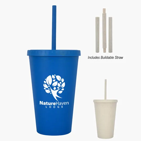 WHEAT 16 oz. Newport Travel Tumbler