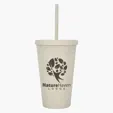 WHEAT 16 oz. Newport Travel Tumbler — view 3