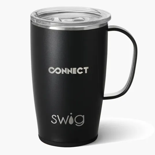 Swig Life Stainless Steel Travel Tumbler, 18 Oz.