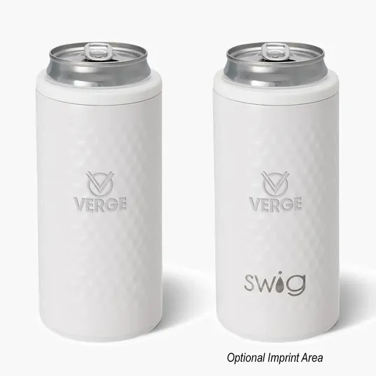 Swig Life™ Golf Ball Skinny Can Cooler, 12 Oz.