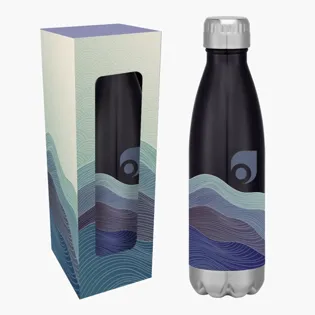 Picture For 16 Oz. Full Color Swiggy Stainless Steel Bottle With Custom Window Box
