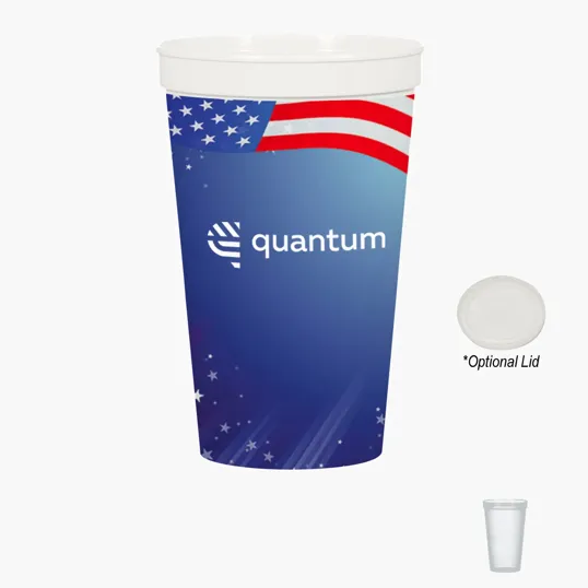 22 oz. Full Color Big Game Stadium Cup