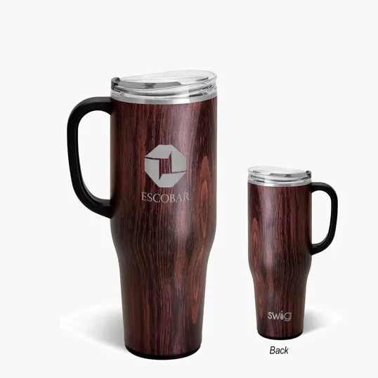 Swig Life™ Bourbon Barrel Mega Mug, 40 Oz.