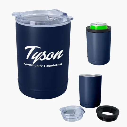 2-In-1 Copper Insulated Beverage Holder and Tumbler — view 6