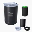 2-In-1 Copper Insulated Beverage Holder and Tumbler