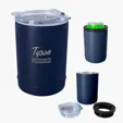 2-In-1 Copper Insulated Beverage Holder and Tumbler — view 2