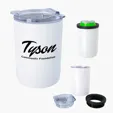 2-In-1 Copper Insulated Beverage Holder and Tumbler — view 7