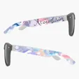 Full Color Colorblock Malibu Sunglasses — view 4