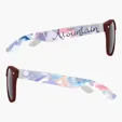 Full Color Colorblock Malibu Sunglasses — view 7