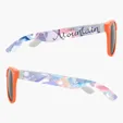 Full Color Colorblock Malibu Sunglasses — view 8