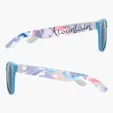 Full Color Colorblock Malibu Sunglasses — view 15