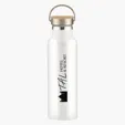 Tipton Recycled Stainless Steel Bottle with Bamboo Lid, 21 oz — view 14