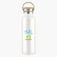 Tipton Recycled Stainless Steel Bottle with Bamboo Lid, 21 oz