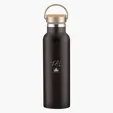 Tipton Recycled Stainless Steel Bottle with Bamboo Lid, 21 oz — view 7