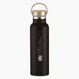 Tipton Recycled Stainless Steel Bottle with Bamboo Lid, 21 oz — view 9