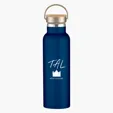 Tipton Recycled Stainless Steel Bottle with Bamboo Lid, 21 oz — view 10