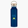 Tipton Recycled Stainless Steel Bottle with Bamboo Lid, 21 oz — view 11