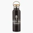 Tipton 21 oz. Stainless Steel Bottle with Bamboo Lid — view 2