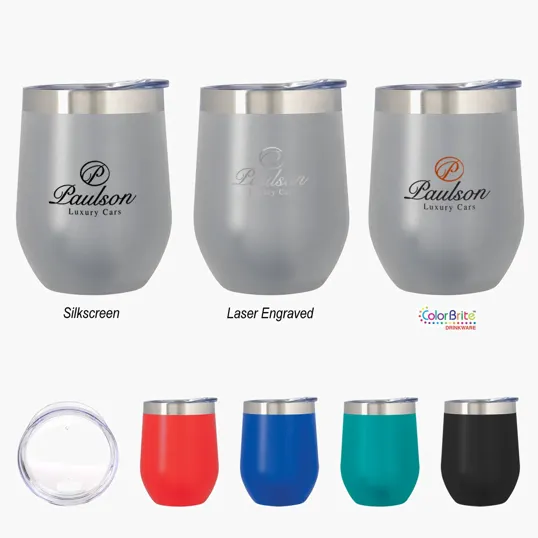 Vinay 12 oz. Stemless Wine Tumbler