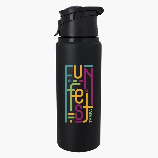 24 Oz. Velvet Touch Aluminum Bottle — view 10
