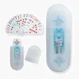 Deck of Cards and Reusable Plastic Case