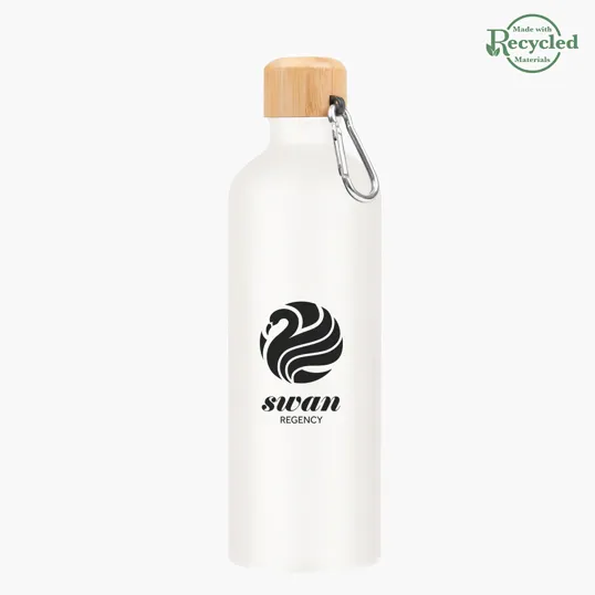 25 oz. Aluminum Tundra Bike Bottle with Bamboo Lid — view 8