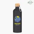 25 oz. Aluminum Tundra Bike Bottle with Bamboo Lid