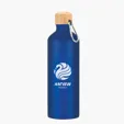25 oz. Aluminum Tundra Bike Bottle with Bamboo Lid — view 6