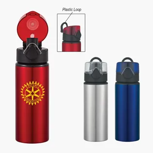 Picture For 25 Oz. Aluminum Sports Bottle With Flip-Top Lid