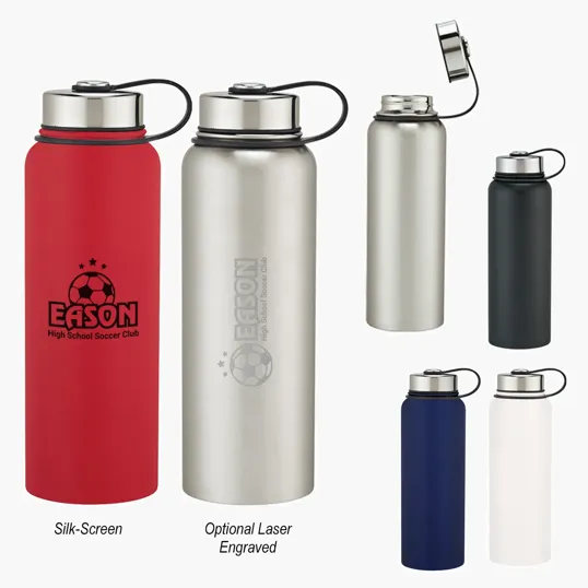40 Oz. Invigorate Stainless Steel Bottle — view 6