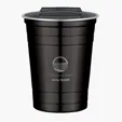 16 oz. Stainless Steel Cup with Spill-Resistant Lid — view 2
